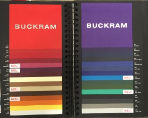 Farbfächer für Schmuckverpackung bunt von HvC 