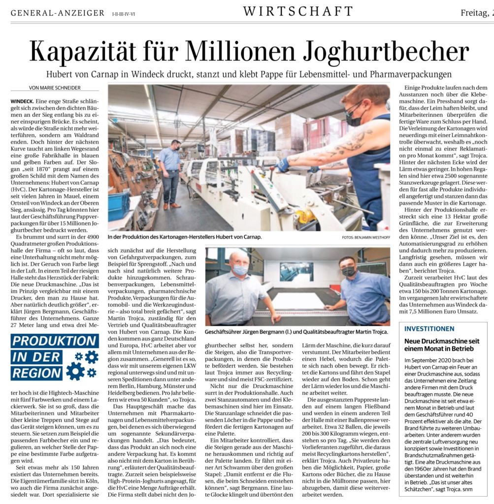 General-Anzeiger-Artikel 2021-08-20